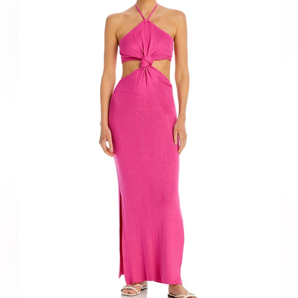 Capittana Pink Halter Dress